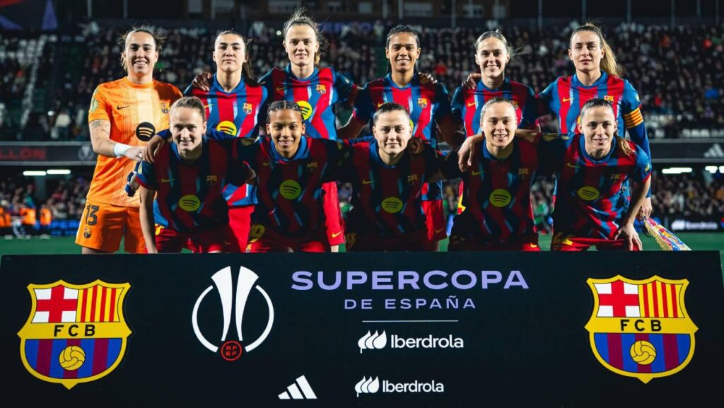 El Barça Femení se queda con el Clásico y la Supercopa de España (2-0)