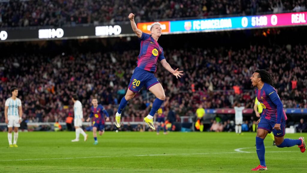 El Barça consiguió ante el Oviedo su séptima goleada en LaLiga 25/26