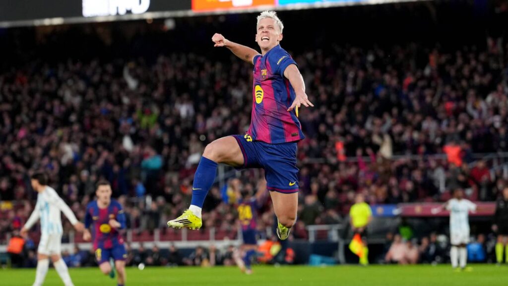 Dani Olmo: MVP del Barça ante el Oviedo con gol y asistencia