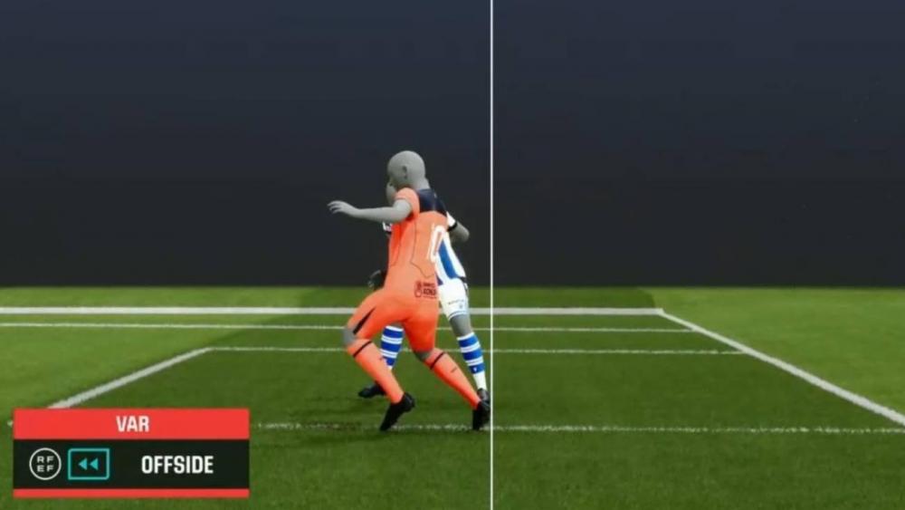 Fuera de juego de Lamine Yamal contra la Real Sociedad