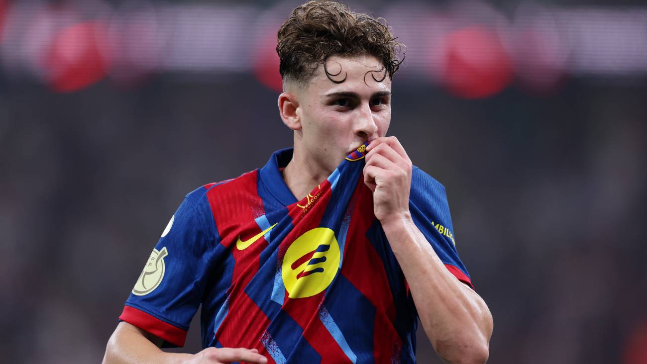 Fermín, siempre oportuno: asistencia clave para la victoria del Barça en Santander