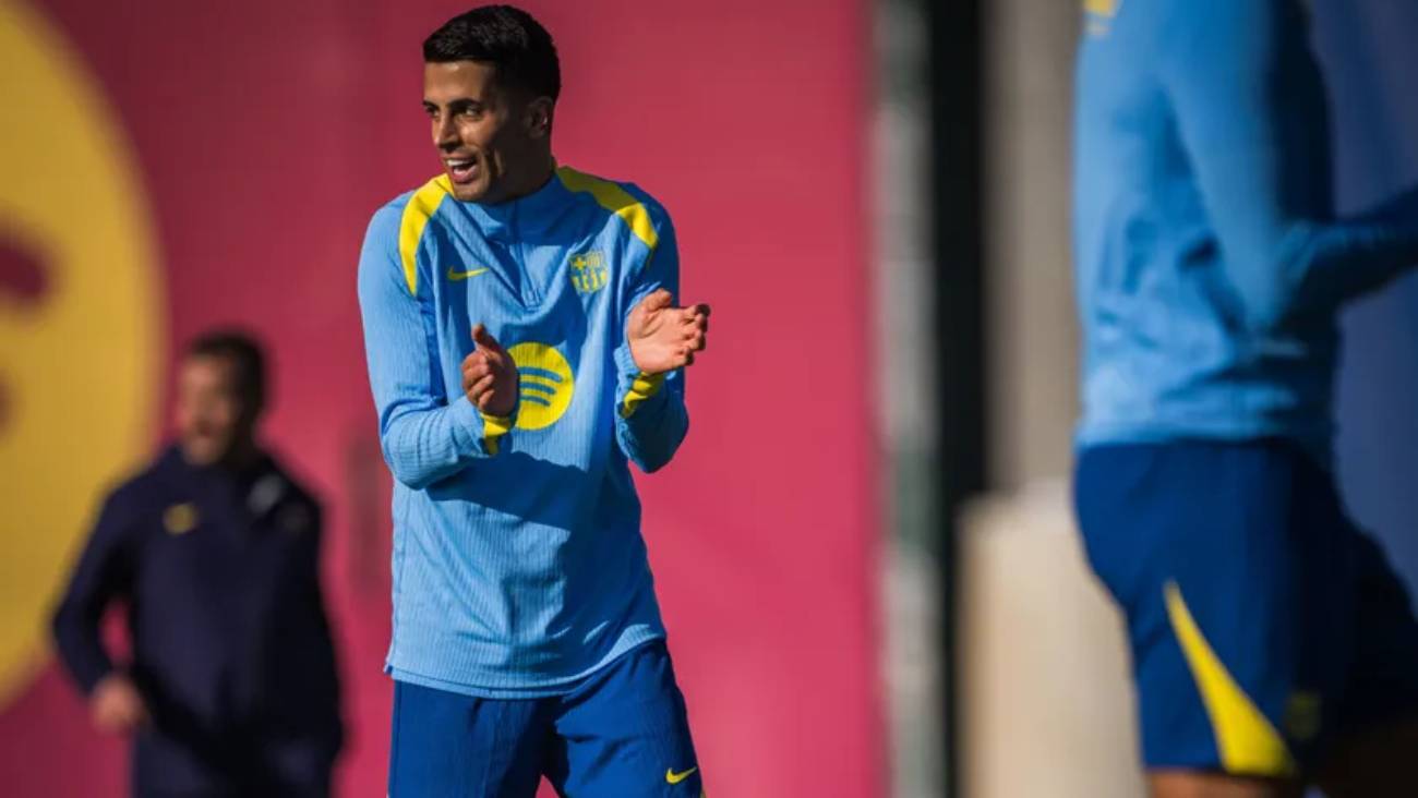 Cancelo completa su primer entrenamiento y podría debutar en Santander