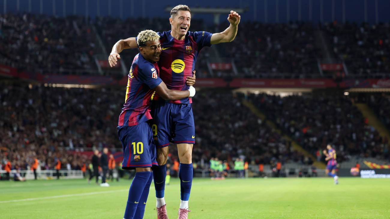 Lewandowski, titular en el Clásico de la Supercopa: vuelve la ‘LRL’ al ataque del Barça