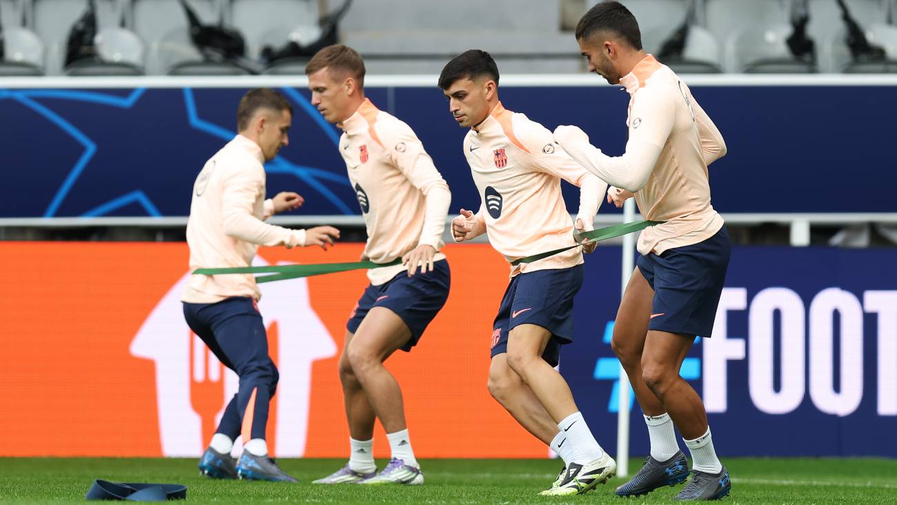 Pedri y Olmo, alta médica y suplentes en el Espanyol-Barça