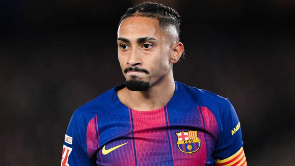 Raphinha, duda para el Barcelona ante la Real Sociedad