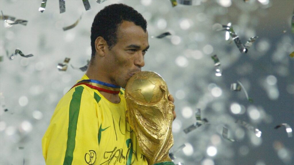 Cafú, con Brasil, jugó 20 partidos