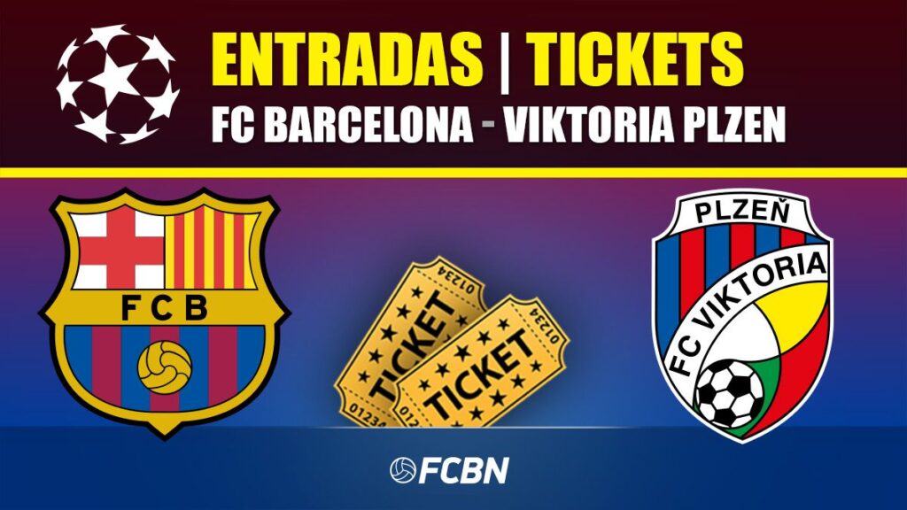 Entradas FC Barcelona vs Viktoria Pilsen – Champions League 2022-2023