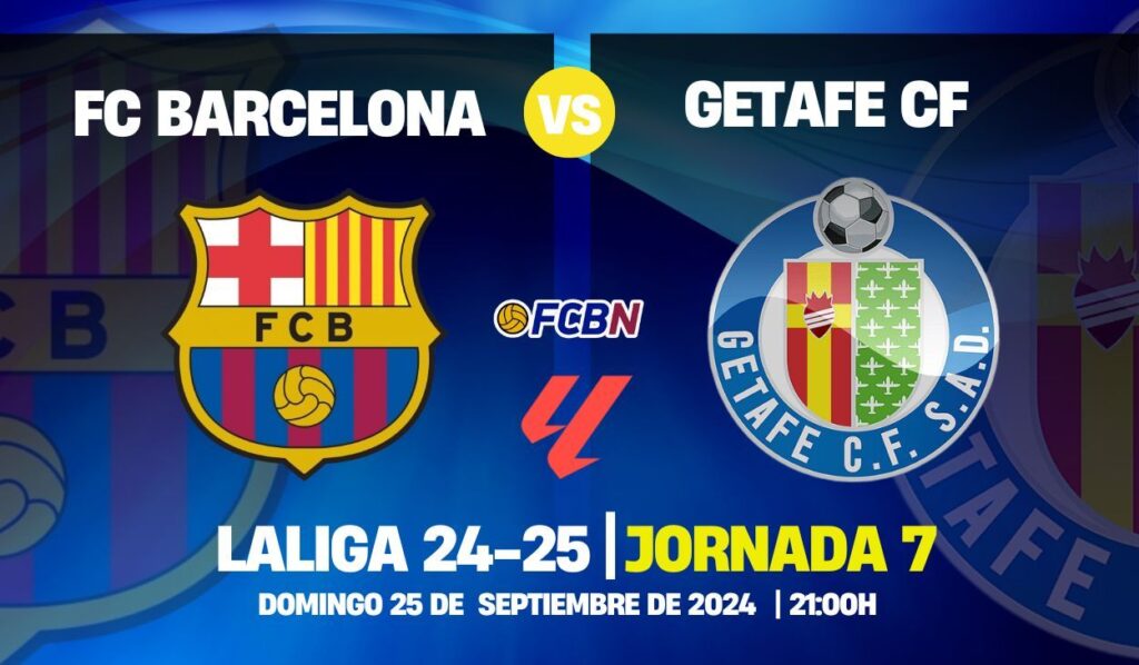 Entradas FC Barcelona vs Getafe – Liga 2024-2025