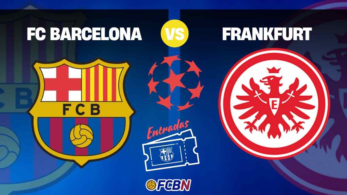 Entradas FC Barcelona vs Eintracht Frankfurt – Champions League 25-26