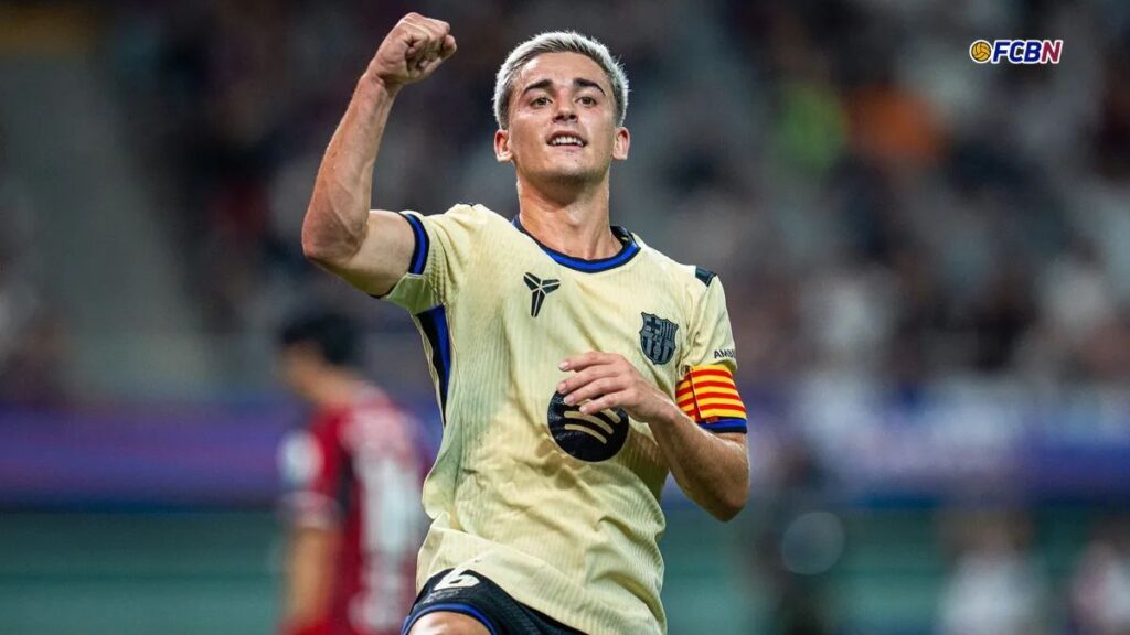 Gavi firma un partidazo ante el FC Seoul: gol, asistencia y capitán del Barcelona