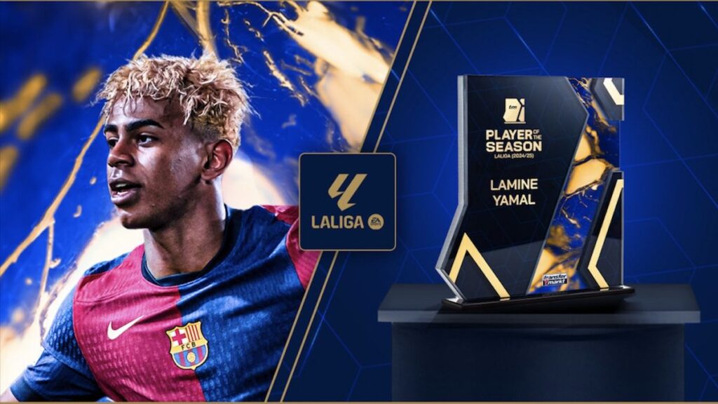 Lamine Yamal arrasa en Transfermarkt: Player of the Season más joven de la historia