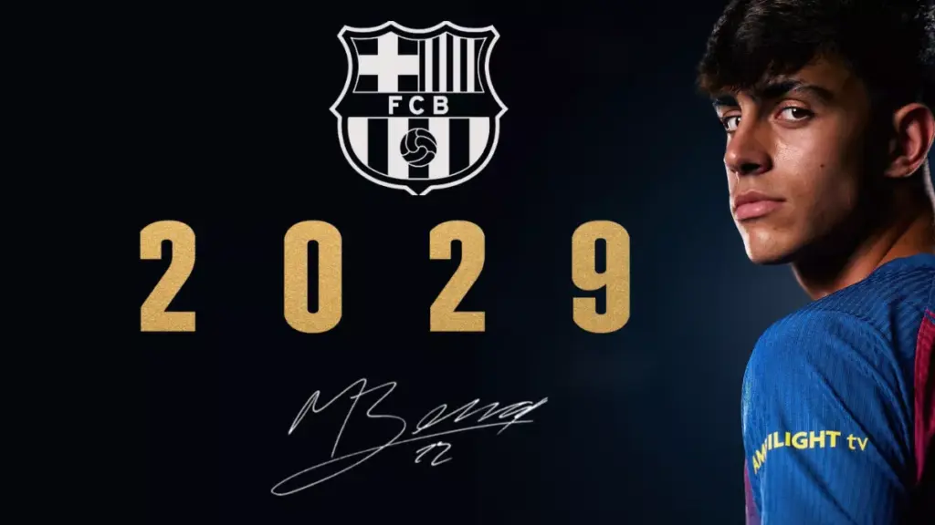 OFICIAL: Marc Bernal firma su nuevo contrato con el Barça hasta 2029