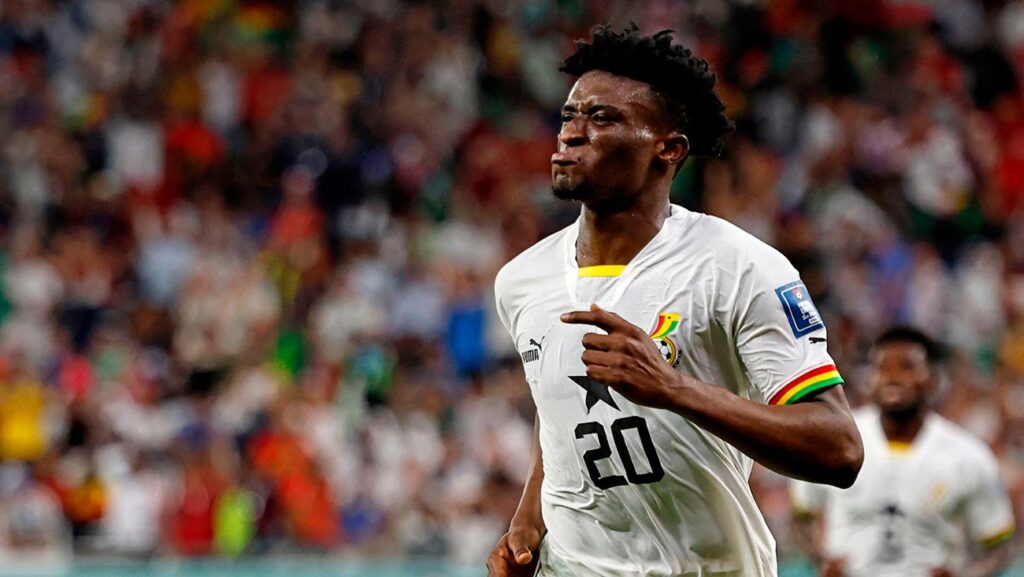 Mohammed Kudus. Atacante, 22 años