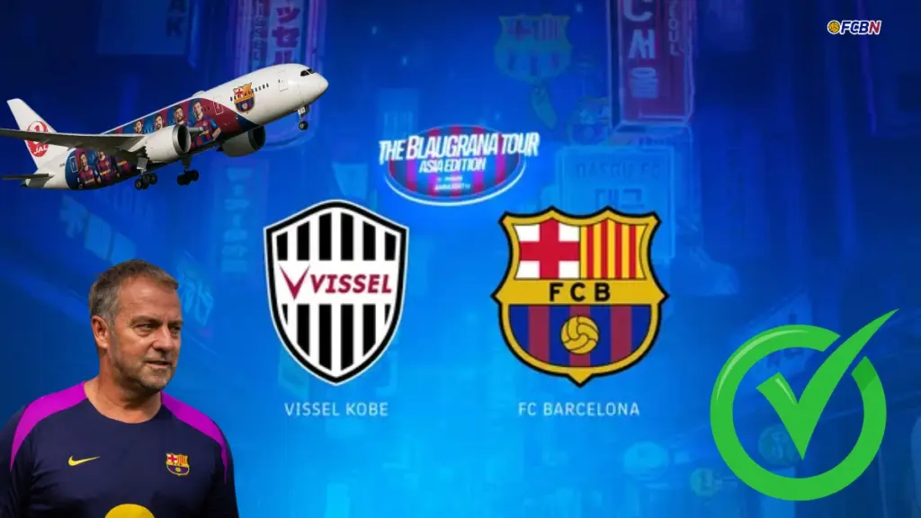 El Barça confirma su viaje a Japón y jugará ante el Vissel Kobe el domingo