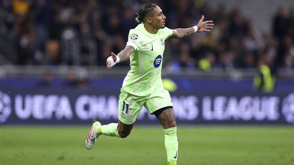 Tabla de goleadores final Champions 24/25: Raphinha se queda con el Pichichi