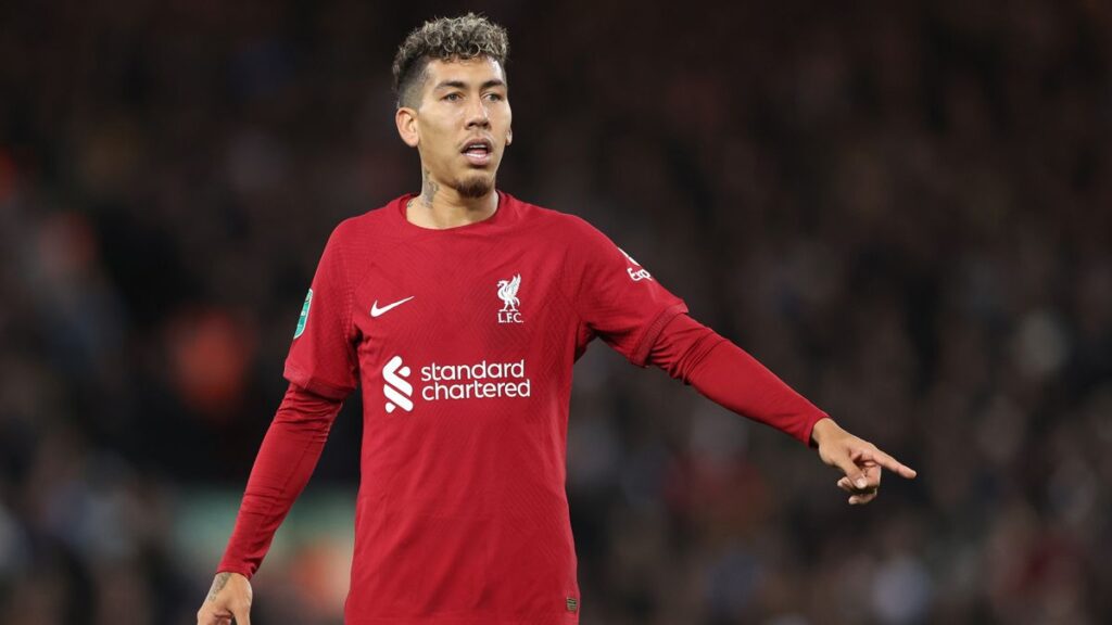 Roberto Firmino, del Liverpool