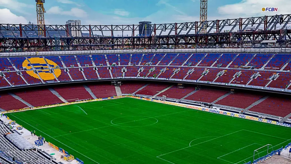 Spotify Camp Nou: inicia la instalación del nuevo césped tras la inspección de LaLiga