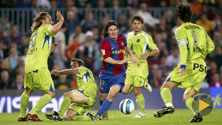 Leo Messi marcó un gol para la historia