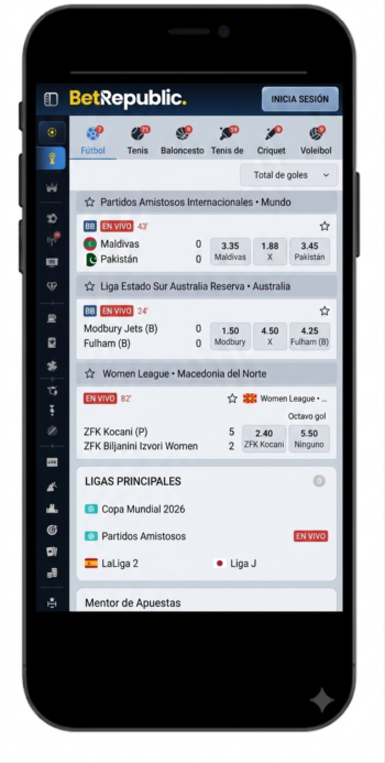 BetRepublic: El referente en cuotas dinámicas para apuestas en vivo