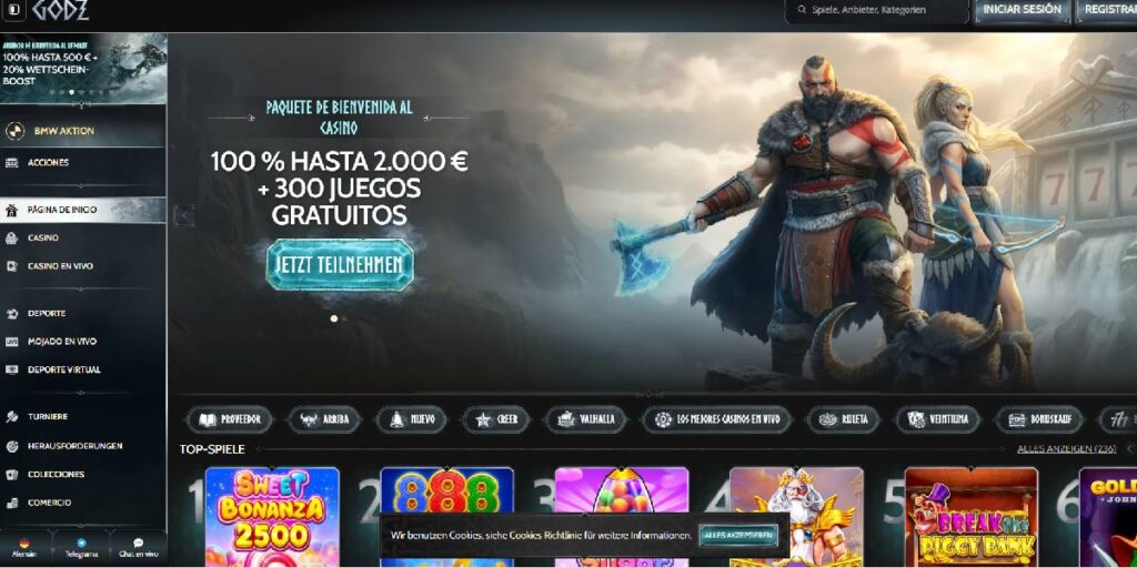 GODZ – Mitología nórdica y bonos divinos para jugar a lo grande