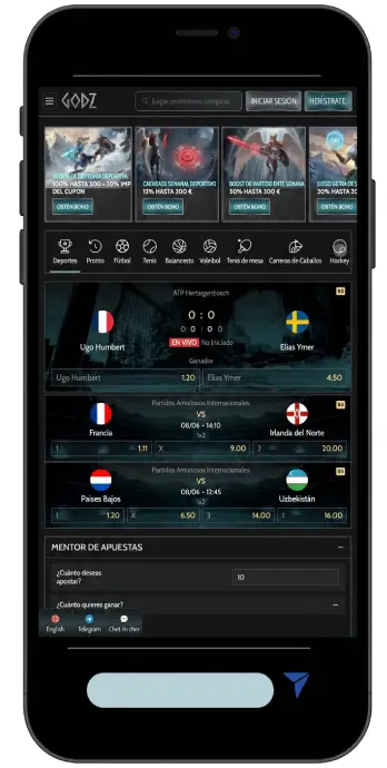 Godz: Depósitos instantáneos y control total desde tu móvil