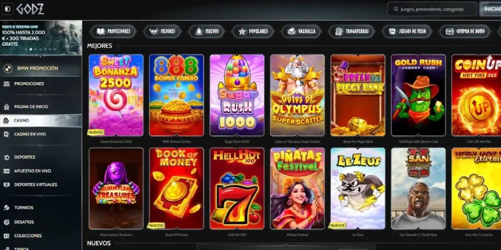 Godz es el mejor casino online Europeo