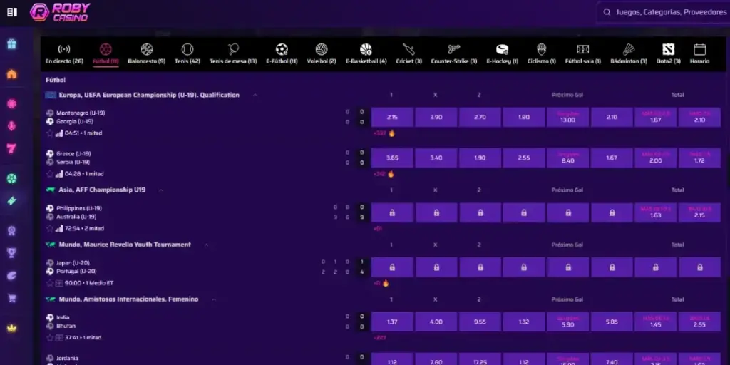 Roby Casino: Potencia en bonos de bienvenida