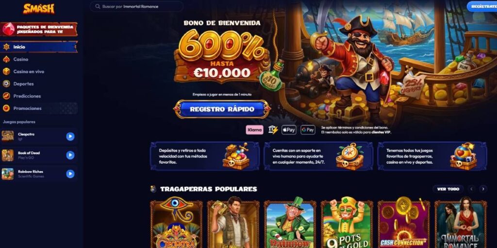 Smash – Golpes de adrenalina pura con promociones de locura