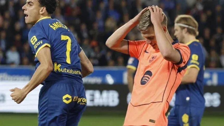 El Barcelona de Hansi Flick dice adiós al sueño de la Liga de los 100 puntos