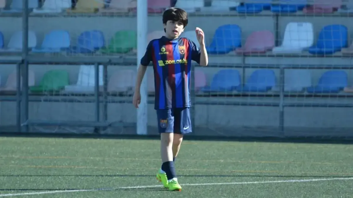 El FC Barcelona arrebata al Real Madrid a Mateo Junza, la gran promesa de 11 años del CD Oliver