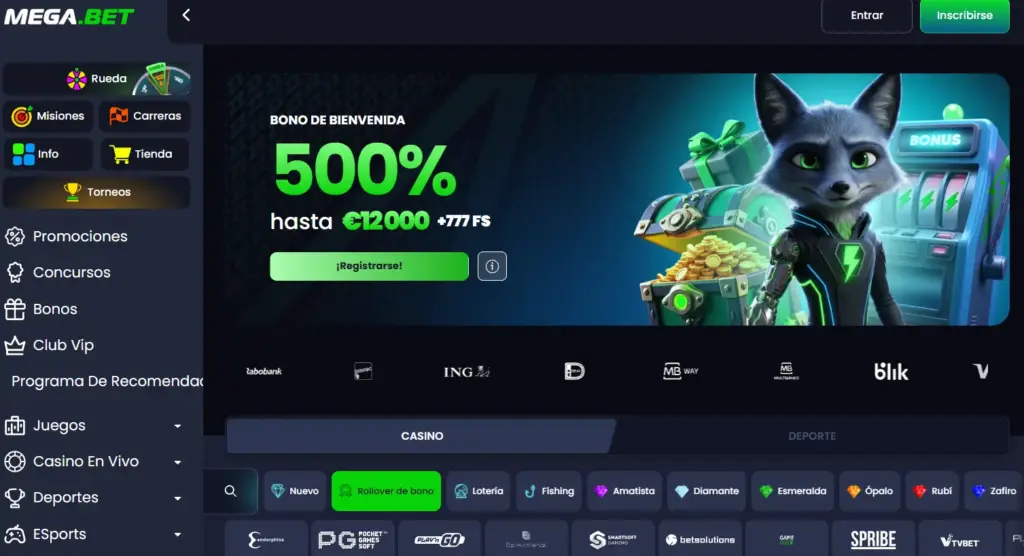 mega-bet minireview