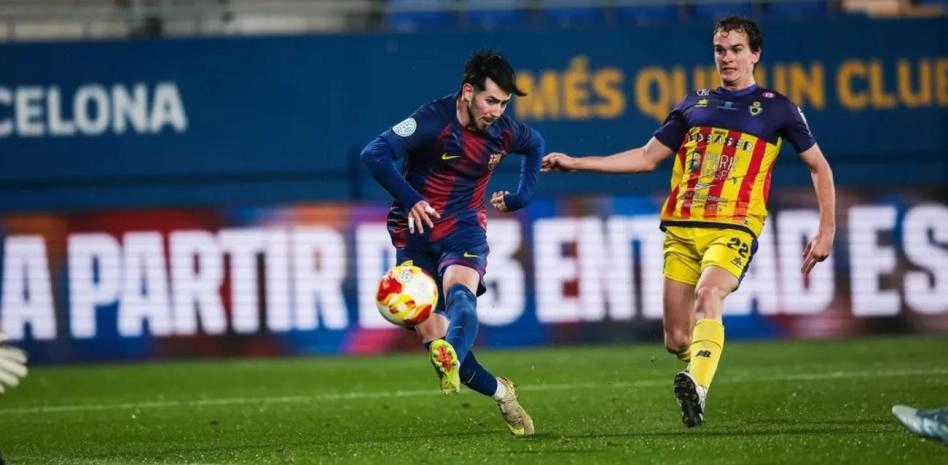 Dani Rodríguez busca una salida del Barça Atlètic para crecer en una categoría superior
