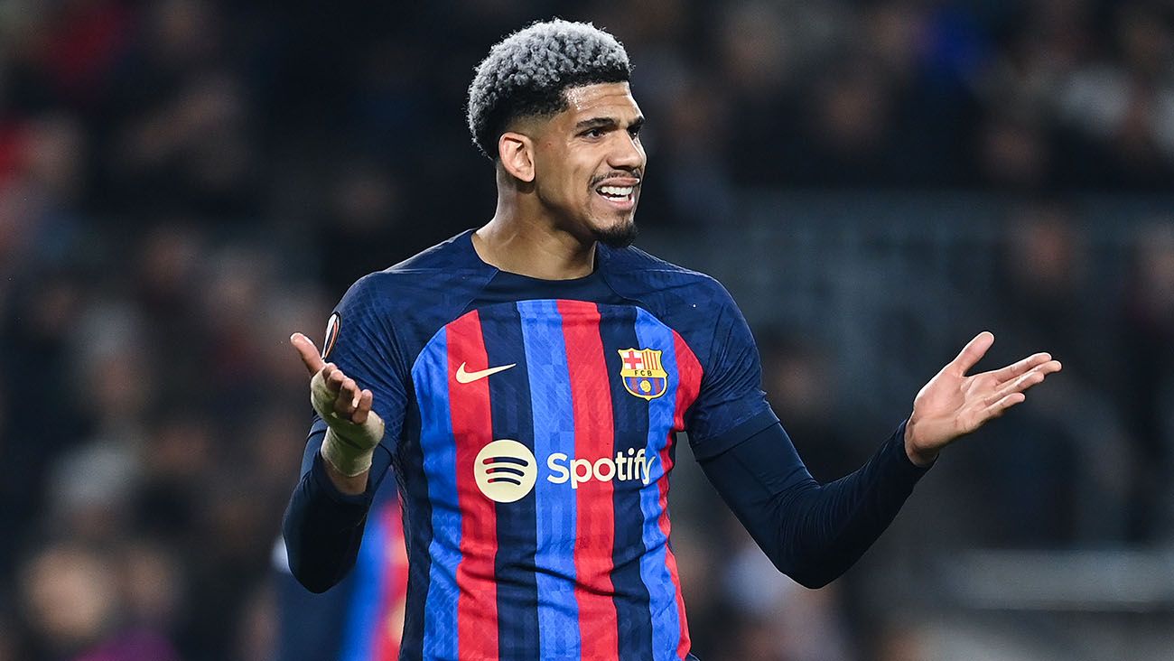 Ronald Araújo, jugador del FC Barcelona Ronald Araújo, jugador del FC Barcelona