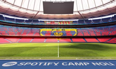 Así se verá desde dentro el Spotify Camp Nou