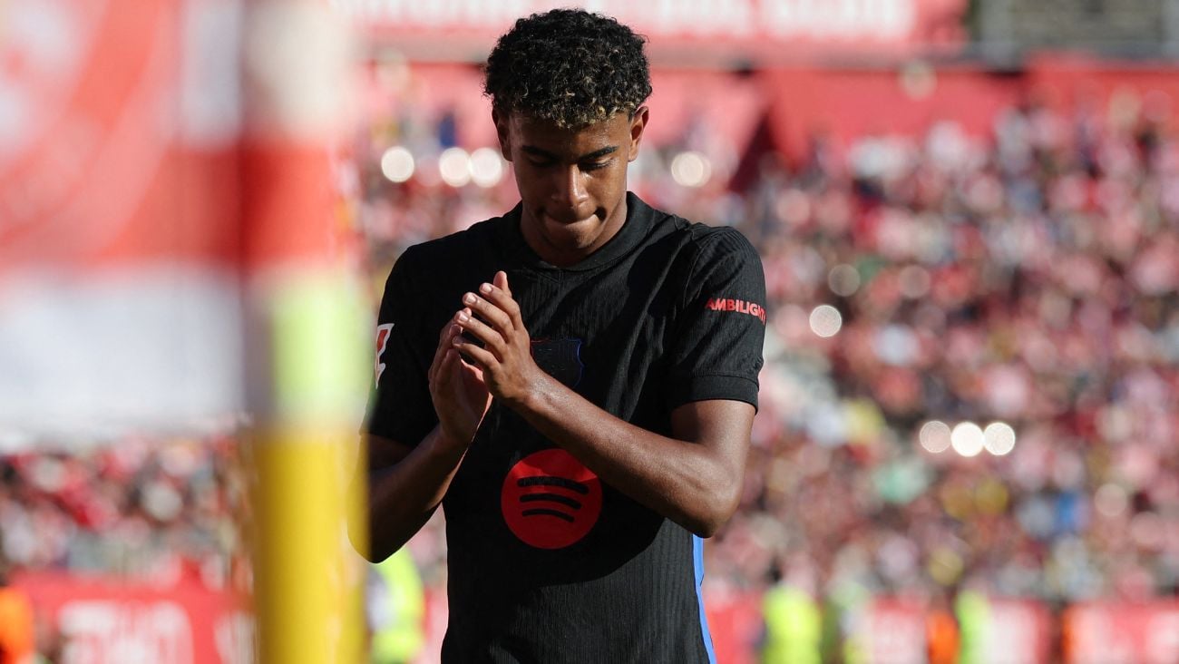 Lamine Yamal en el duelo entre el FC Barcelona y el Girona en la jornada cinco de LaLiga EA Sports 2024 25 (2) Lamine Yamal en el duelo entre el FC Barcelona y el Girona en la jornada cinco de LaLiga EA Sports 2024 25 (2)