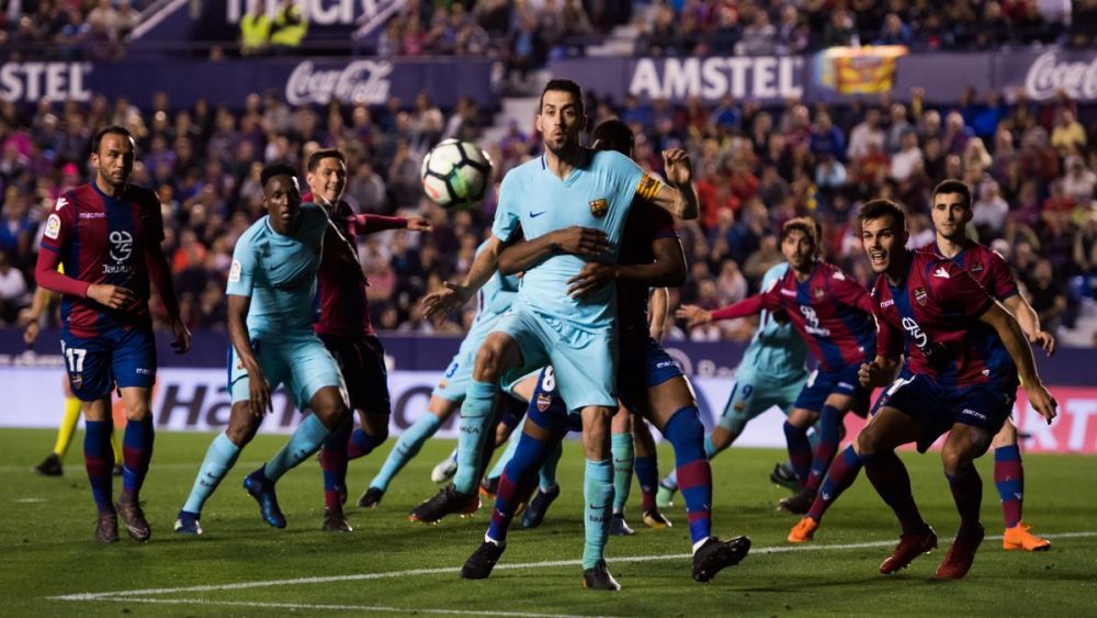 FC Barcelona on the day their historic streak of 43 matches without losing in LaLiga was cut short