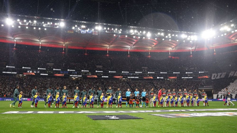 eintracht frankfurt v tottenham hotspur uefa europa league 2024 25