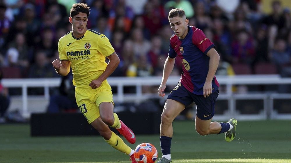 Fermín López scored one of Barça's goals in the defeat against Villarreal (2-3) Fermín López scored one of Barça's goals in the defeat against Villarreal (2-3)