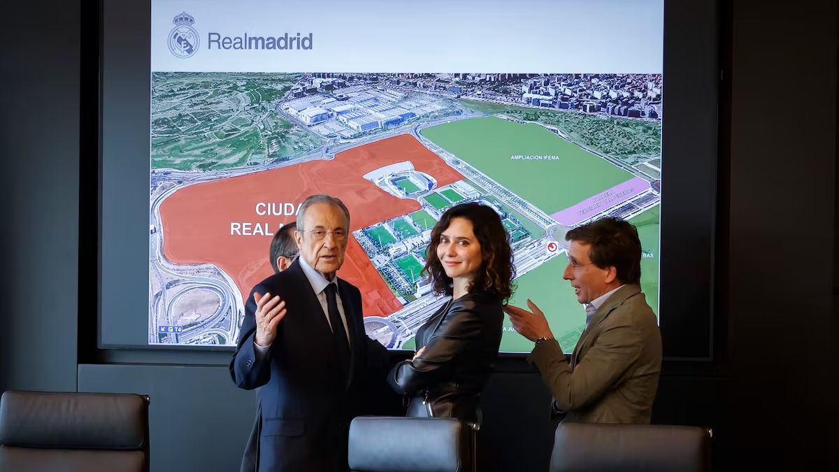 Real Madrid. Presentación de Madrid Innovation District