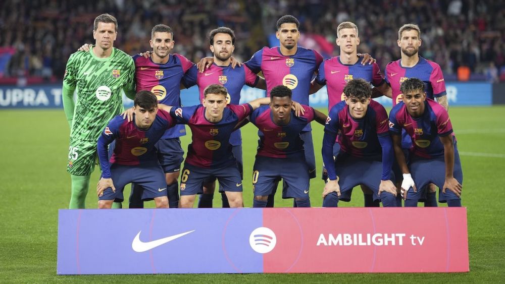 Alineacion titular del FC Barcelona v Mallorca de LaLiga 24/25