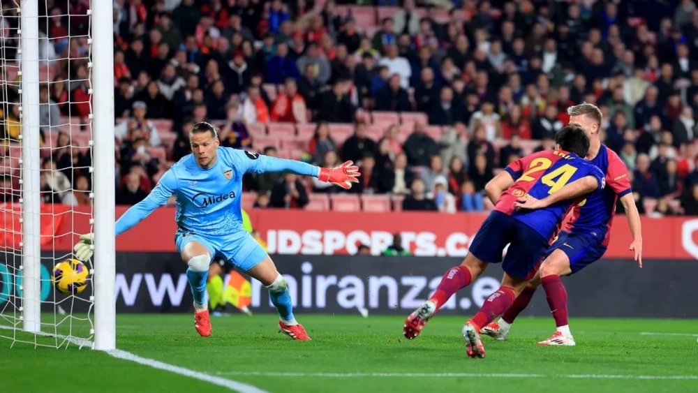 Eric García responds with goals and reinforces Hansi Flick's bet