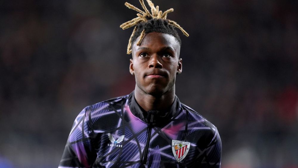 Nico Williams in the match between Athletic Club and CA Osasuna in LaLiga EA Sports 2024/25 Nico Williams in the match between Athletic Club and CA Osasuna in LaLiga EA Sports 2024/25