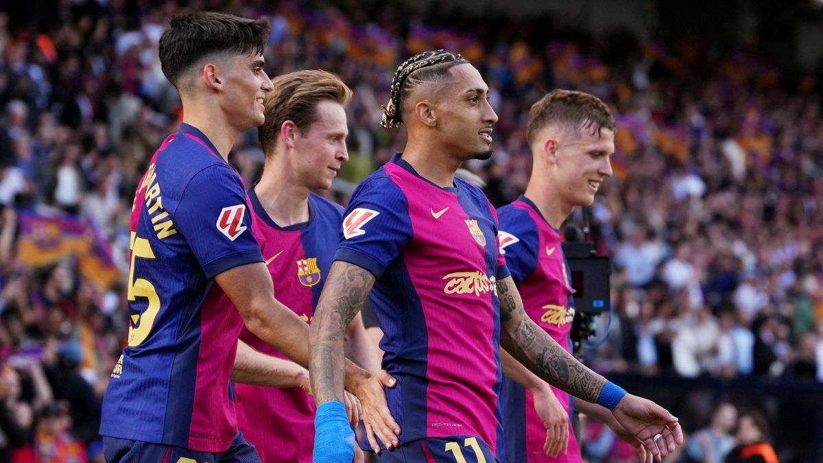 El FC Barcelona en el duelo ante el Real Madrid en LaLiga EA Sports