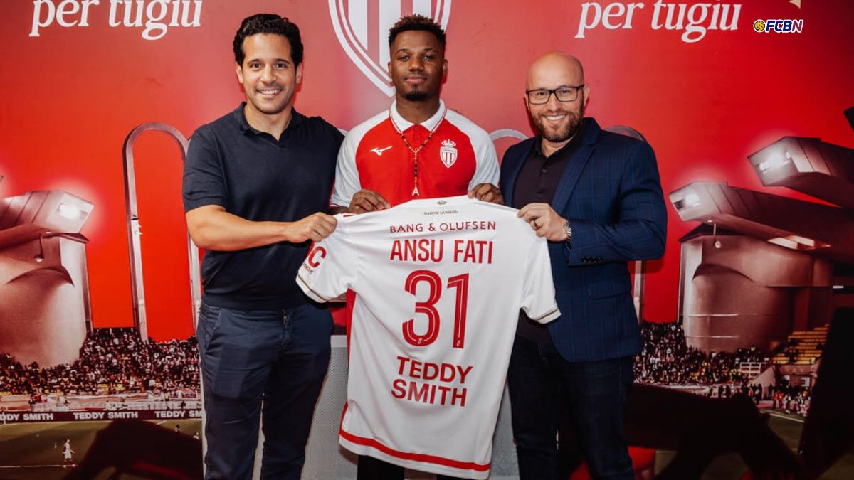 Ansu Fati Oficial AS Mónaco