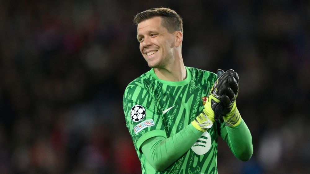 Wojciech Szczesny in the match between FC Barcelona and SL Benfica in the round of 16 of the UEFA Champions 2024/25 Wojciech Szczesny in the match between FC Barcelona and SL Benfica in the round of 16 of the UEFA Champions 2024/25