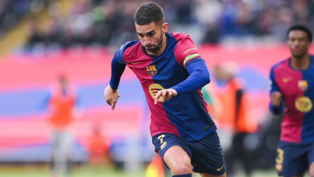 Ferran Torres in the match between FC Barcelona and Deportivo Alavés in LaLiga EA Sports 2024-25