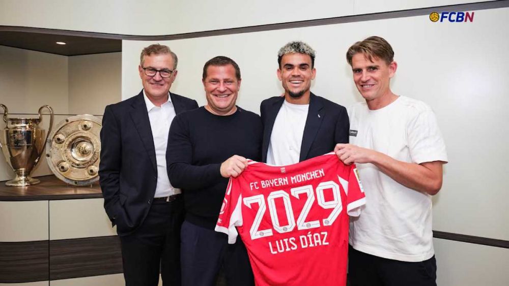 OFICIAL: Luis DĂaz es nuevo jugador del Bayern MĂșnich OFICIAL: Luis DĂaz es nuevo jugador del Bayern MĂșnich