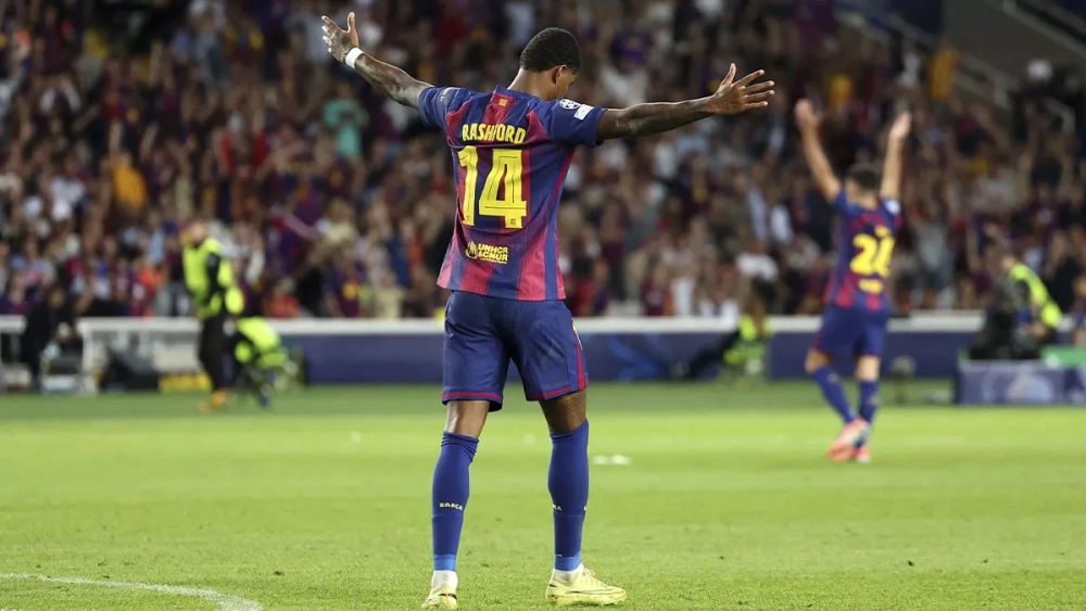 Rashford emulates Raphinha's start in the Champions League 24/25