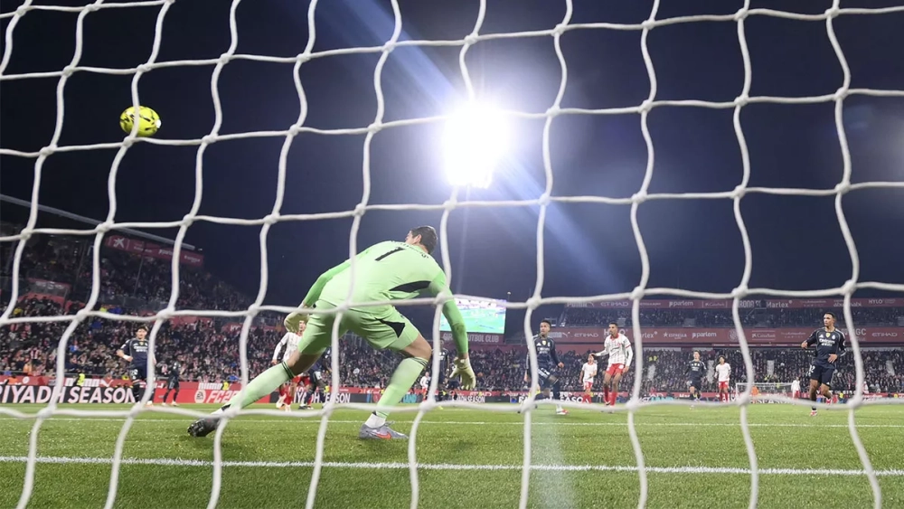 Azzedine Ounahi scored Girona's 1-0 goal against Real Madrid
