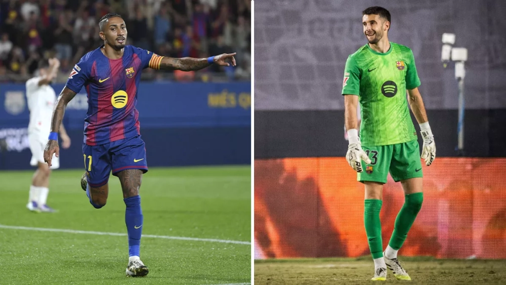 Joan García and Raphinha: two highly anticipated signings at Barcelona
